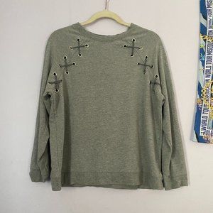 Grey Crewneck Sweater  Size M